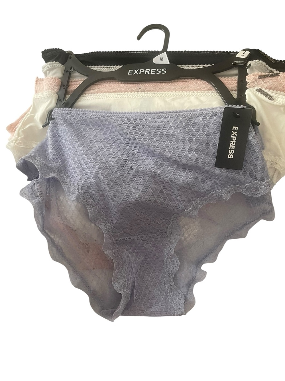 Women’s EXPRESS Lace Bikini Panties Set Size Medium - 5-Pack - NWT